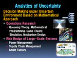 Analytics of Uncertainty