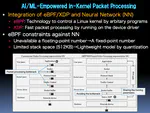 AI/ML-empowered in-Kernel Packet Processing