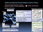 Selfish yet Optimal Control based on Game Theory